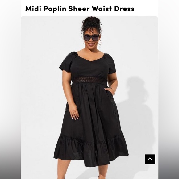 torrid Dresses & Skirts - Torrid NWT size 0 /12 poplin dress